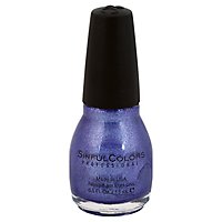 Sinful Nail Color Ice Blue - .5 Oz - Image 1