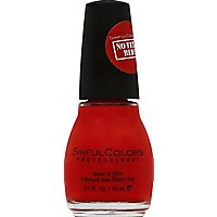 Sinful Nail Color No Text Red - .5 Oz - Image 2