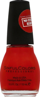 Sinful Nail Color No Text Red - .5 Oz - Image 2