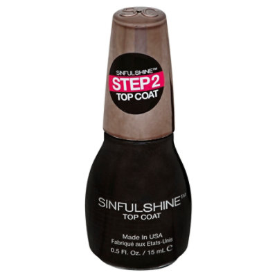 Sinful Shine Top Coat - .5 Oz