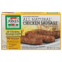 Jones Dairy Farm Sausage All Natural Golden Brown Chicken Links 10 Count - 5 Oz - Image 3