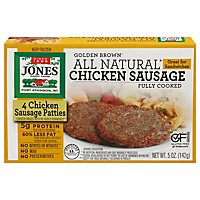 Jones Dairy Farm Sausage All Natural Golden Brown Chicken Patties 4 Count - 5 Oz - Image 3
