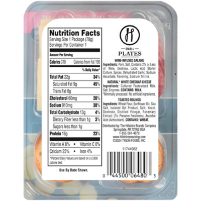 Hillshire Snacking Wine-Infused Salami & White Cheddar Cheese - 2.76 Oz - Image 5