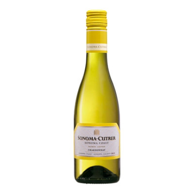 Sonoma-Cutrer Sonoma Coast 2019 27.8 Proof Bottle Chardonnay Dry White Wine Bottle - 375 Ml - Image 1