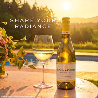 Sonoma-Cutrer Sonoma Coast 2019 27.8 Proof Bottle Chardonnay Dry White Wine Bottle - 375 Ml - Image 7