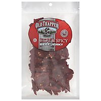 Old Trapper Beef Jerky Hot & Spicy - 10 Oz - Image 2