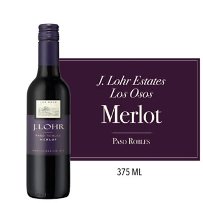 J Lohr Merlot Los Osos Wine - 375 Ml - Image 1