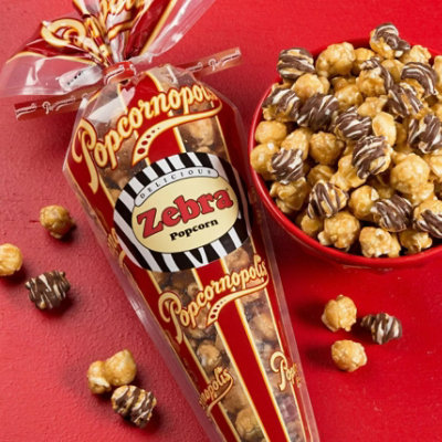 Popcornopolis Popcorn Zebra Cone - Each - Image 3