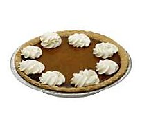 Bakery Pie 8 Inch Pumpkin With Whipped Topping - Each
