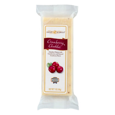 Great Midwest Cheese Cranberry Cheddar - 7 Oz - Image 2