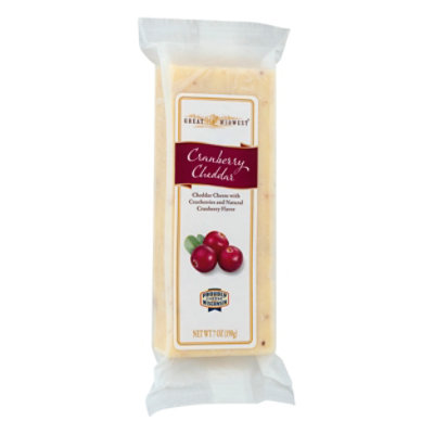 Great Midwest Cheese Cranberry Cheddar - 7 Oz