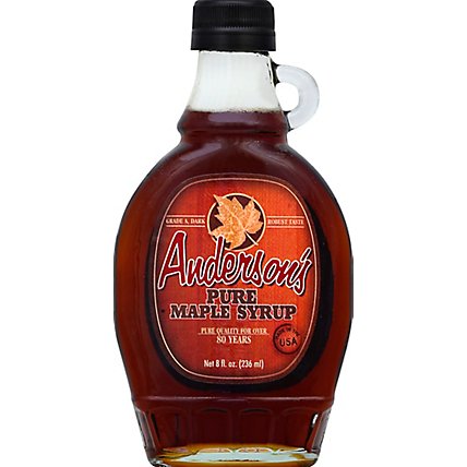 Andersons Maple Syrup Pure - 8 Fl. Oz. - Image 2