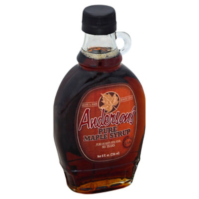 Andersons Maple Syrup Pure 8 Fl Oz Safeway 1609