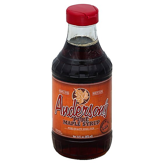Andersons Maple Syrup Pure - 16 Fl. Oz.