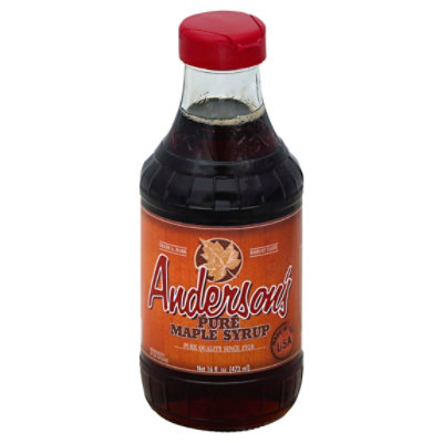 Andersons Maple Syrup Pure - 16 Fl. Oz.