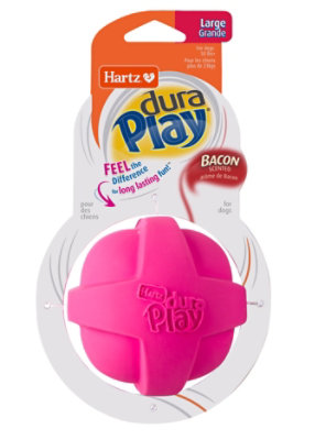 Hartz Dura Play Dog Toy Ball Large - Each - Image 1