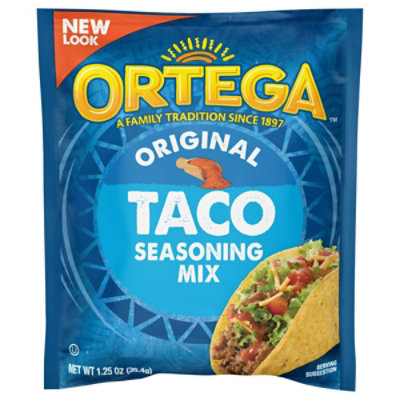 Ortega Taco Seasoning Mix Original Envelope - 1.25 Oz - Image 3