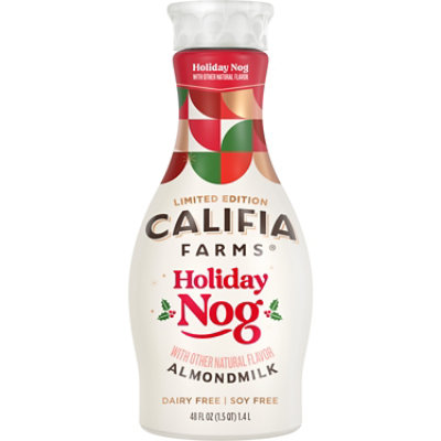 Califia Farms Holiday Nog Seasonal Almond Milk Egg Nog - 48 Fl. Oz. - Image 1