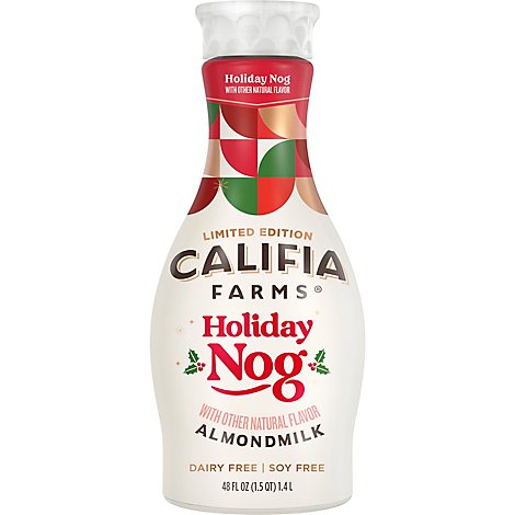 Califia Farms Non Dairy Holiday Nog AlmondMilk - 48 Fl. Oz.