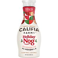 Califia Farms Holiday Nog Seasonal Almond Milk Egg Nog - 48 Fl. Oz. - Image 1