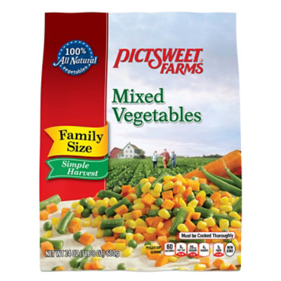 Pictsweet Farms Vegetables Mixed Simple Harvest Family Size - 24 Oz - Image 3