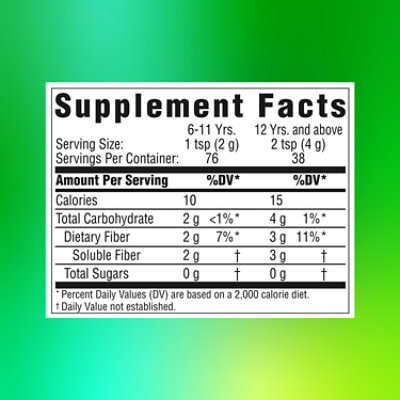 Benefiber Fiber Supplement - 17.6 Oz - Image 4