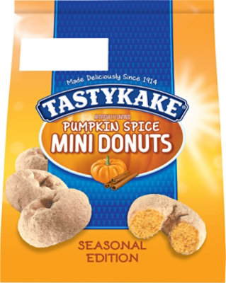 Tastykake Pumpkin Spice Mini Donuts Shareable Pumpkin and Cinnamon Donuts - 10 Oz - Image 8