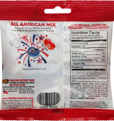 Jelly Belly All American Mix - 3.5 Oz - Image 5