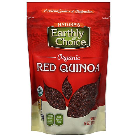 Natures Earthly Choice Organic Quinoa Premium Red - 12 Oz