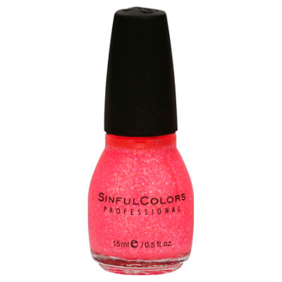 Sinful Nail Pinky Glitter - .50 Oz - Image 1