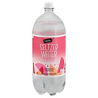 Signature SELECT Seltzer Water Grapefruit - 2 Liter - Image 3
