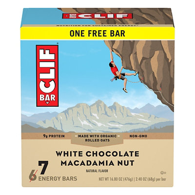 CLIF Energy Bar White Chocolate Macadamia Nut - 7-2.4 Oz - Image 4