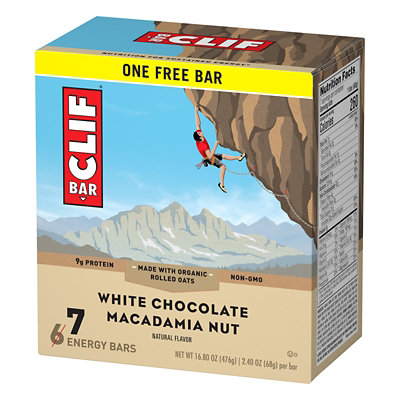 CLIF Energy Bar White Chocolate Macadamia Nut - 7-2.4 Oz - Image 3