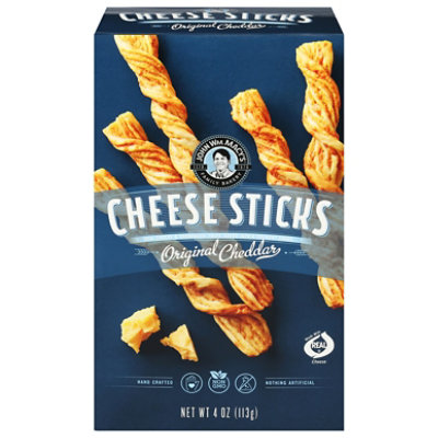 Macys Cheesesticks Cheddar - 4 Oz