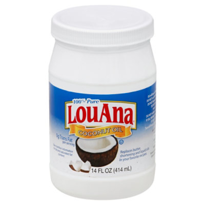 LouAna Coconut Oil Pure - 14 Fl. Oz. - Image 1