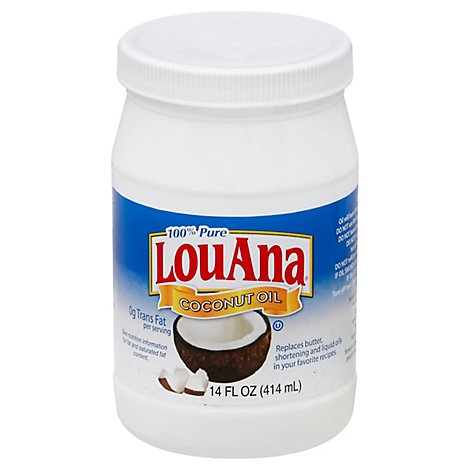 LouAna Coconut Oil Pure - 14 Fl. Oz.