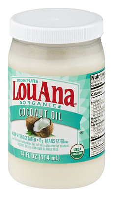 LouAna Coconut Oil Organic Pure - 14 Fl. Oz. - Image 4