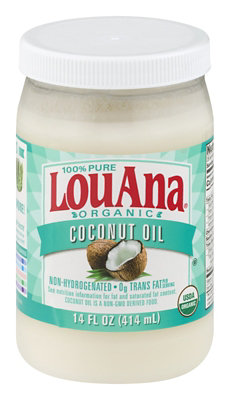 LouAna Coconut Oil Organic Pure - 14 Fl. Oz. - Image 6