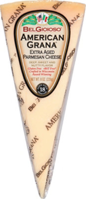 BelGioioso American Grana Extra Aged Parmesan Cheese Wedge - 8 Oz - Image 2