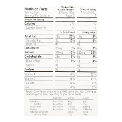Sukhi's Indian Chicken Tikka Masala Naan Bites Frozen Appetizer Snack - 9.6 Oz - Image 3