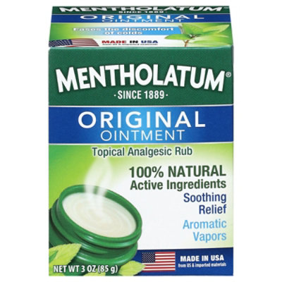 Mentholatum Ointment Jar - 3 Oz - Image 2