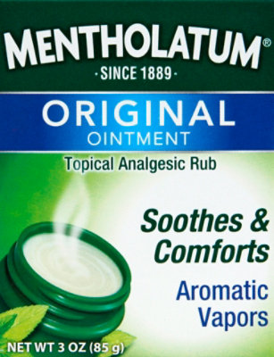 Mentholatum Ointment Jar - 3 Oz - Image 2