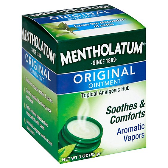 Mentholatum Ointment Jar - 3 Oz