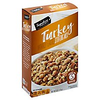 Signature SELECT Stuffing Mix Turkey Flavored Box - 6 Oz - Image 1