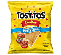 TOSTITOS Tortilla Chips Cantina Thin & Crispy Party Size - 15 Oz