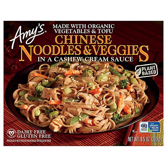 Amy's Chinese Noodles & Veggies in a Cashew Cream Sauce - 9.5 Oz