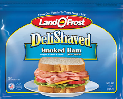Land O Frost DeliShaved Smoked Ham - 9 Oz