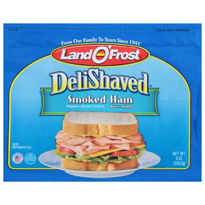 Land O Frost DeliShaved Smoked Ham - 9 Oz - Image 2