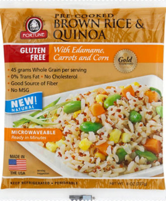 Jsl Fortune Brown Rice With Quinoa - 8 Oz