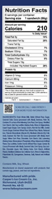 FatBoy Cookies And Cream Ice Cream Sandwich - 6 Count - Image 3